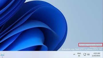 (Update) Unsupported Windows 11 devices could also be getting a system requirements Desktop warning