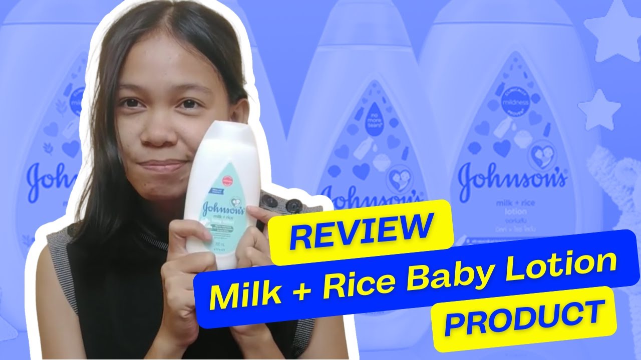 JOHNSON & JOHNSON Milk + Rice Baby Lotion Skincare Review 0233