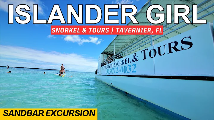 Islander Girl Snorkel & Tour | Sandbar Excursion | Tavernier, Florida (4K)
