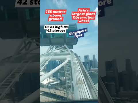 Video: Duab ntawm Singapore Flyer Observation Log
