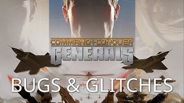 C&C: Generals & Zero Hour: Bugs and Glitches compilation