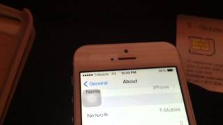 Verizon Iphone 5 MD655LL/A on T-mobile only gets 4g cellular data (No LTE)