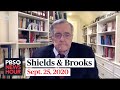 Shields and Brooks on Ginsburg’s legacy, Trump’s election rhetoric