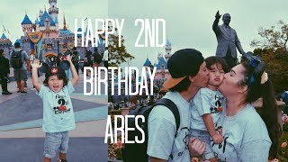 Year old with a trip to disneyland ...