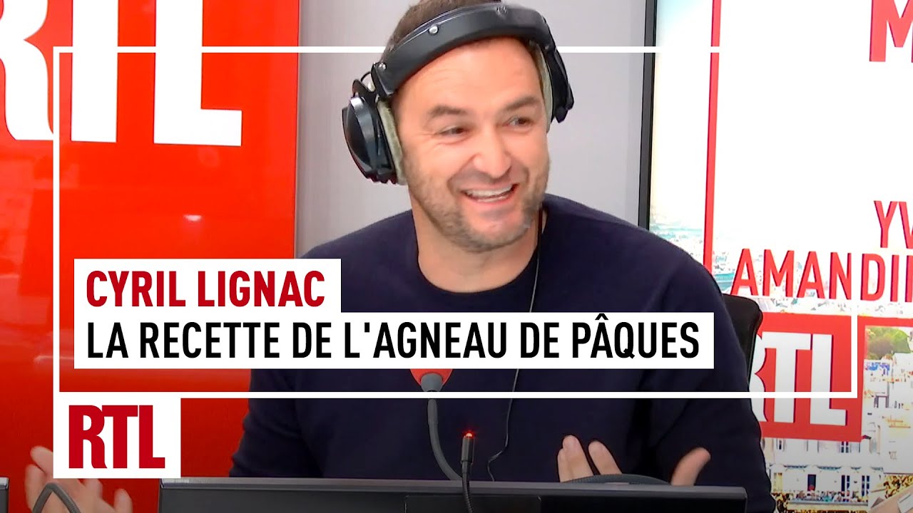Cyril Lignac sa recette de l'agneau de Pâques YouTube