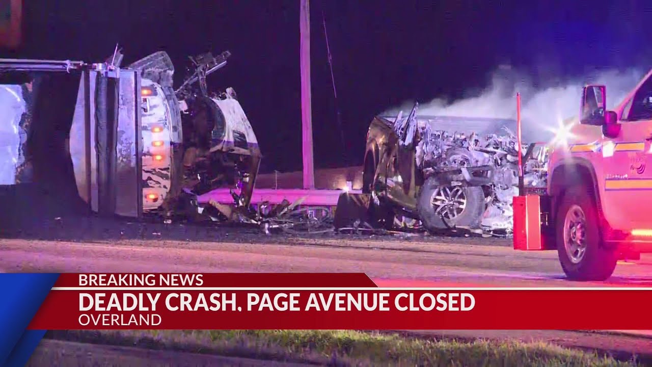 One dead in crash between asphalt truck, pickup truck - YouTube