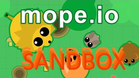 Mope.io SANDBOX UPDATE!