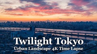 【東京 夕景タイムラプス】Tokyo Japan Twilight TimeLapse Vol.3