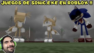 JUEGOS DE SONIC.EXE EN ROBLOX !! - Roblox con Pepe el Mago (#7)