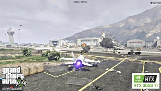 Epic GTA 5 Moment: Successfully Stealing a Fighter Jet from a Military Base after 3 attempts!