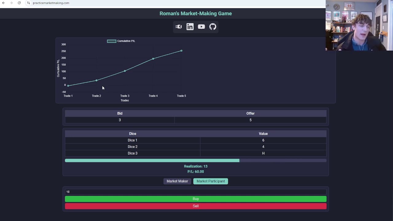 I Made an Open-Source Market-Making Game to Practice Trading