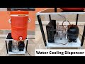 Water cooling dispenser make electric water cooler from compressor homemade water dispenser