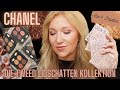 CHANEL TWEED LIDSCHATTEN - 01 CUIVRÉ I 02 POURPRE I 03 FAUVE I 04 BRUN ET ROSE - SWATCHES + LOOKS