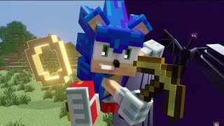 sonic speedruns Minecraft (Minecraft animation)