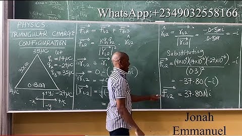 Triangular Charge Configuration | Coulomb