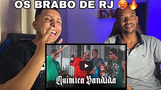 REACT 🔥 Tropa do Bruxo - "Química Bandida" ft. R10, Tz da Coronel, Martelin e Bruxo (Prod. Trick)