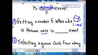 Grade 4 - 2nd term : Unit 4 : Lesson 2 : Probability