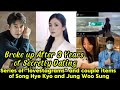 Series of "lovestagrams" and couple items ofSong Hye Kyo and Jung Woo Sung. Broke up after 3 years.