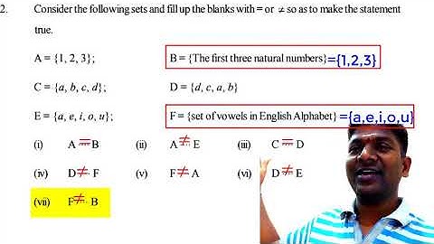 Sets part 14 || 10th maths || Equal sets || Exercise 2.3