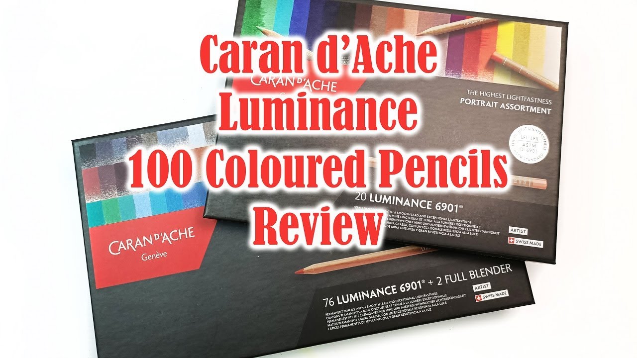 Caran d'Ache Luminance 6901 Review-videos included