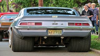 American Muscle Cars Compilation | Big Engines \& Power Sound (2020)