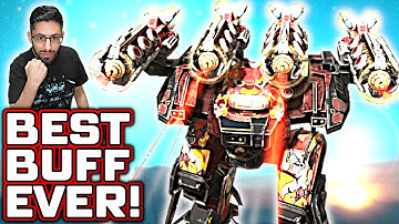 The Best BUFF Ever! - Biomechanoid NUCLEON Is Amazing Now! War Robots MK3 Behemoth Gameplay WR
