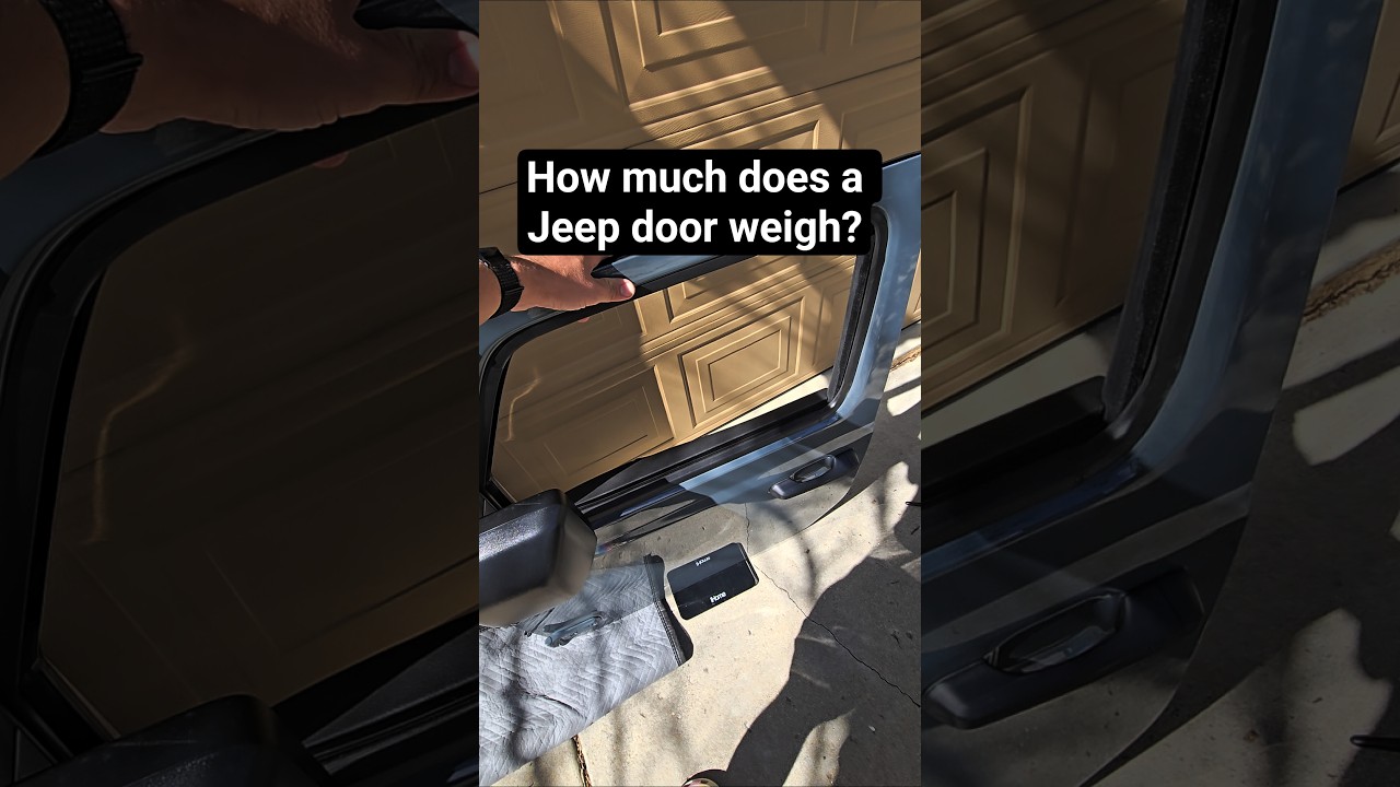 How Much Does A Jeep Door Weigh? Surprising Facts Revealed