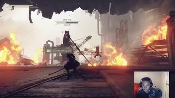 NIER AUTOMATA: FIRST PLAYTHROUGH (HARD MODE)