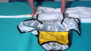 How to pack a paragliding reserve