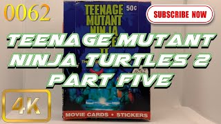 [0062] TEENAGE MUTANT NINJA TURTLES 2 (1991) Trading Cards [5 of 6] [#ninjaturtles2]