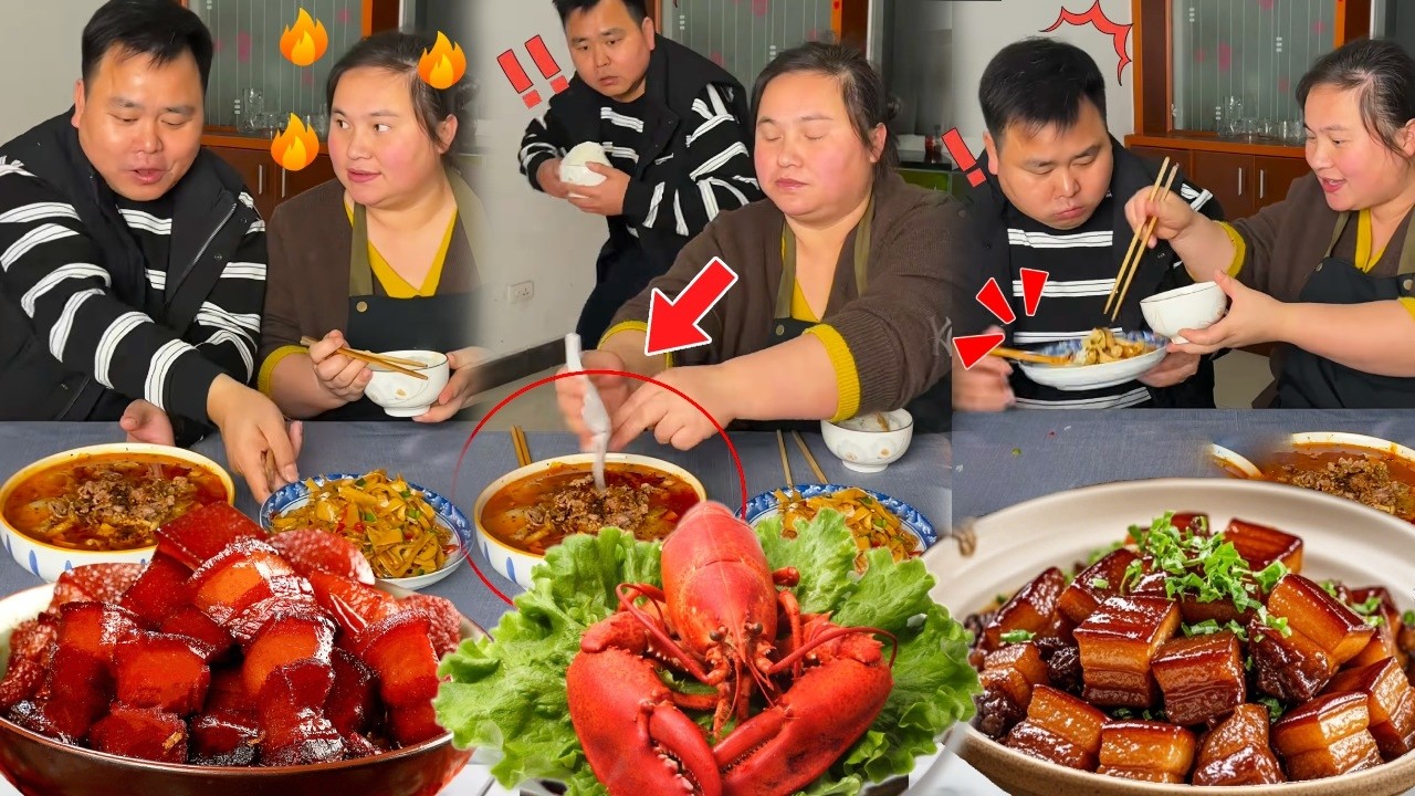 My silly husband read it as 'drugging,' so he didn’t dare to eat the meat and his legs felt weak.