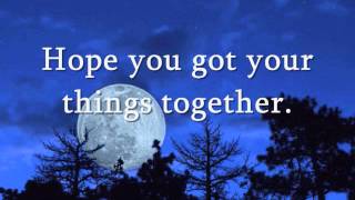 Video thumbnail of "CCR (John Fogerty) - Bad Moon Rising Lyrics"