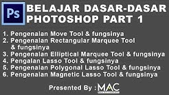 Tutorial photoshop pemula sampai mahir (Part 1) - Durasi: 18.30. 