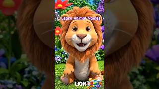 Learn Animal Names for Kids 🐶 | Animal Sounds for Toddlers & Preschool Kids #kidsvideo#kidslearning