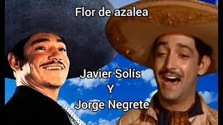 Flor de azalea, Javier Solís y Jorge Negrete interpretan