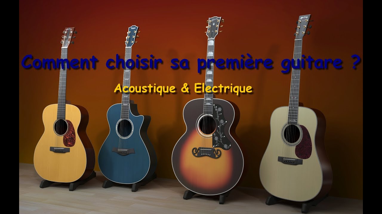 🎸 Comment choisir sa première guitare ? YouTube