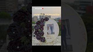 Resin Varmala photoframe ideas #resinart #shorts #flowerpreservation
