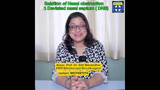 Deviated nasal septum and nasal obstruction