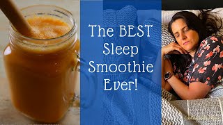 Natural Bedtime Drink For Good Sleep - You Won't Believe It's Vegan!