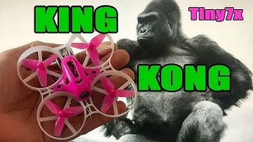 KingKong Tiny 7x Micro FPV Quad Advanced Bundle with FrSky XM | BNF