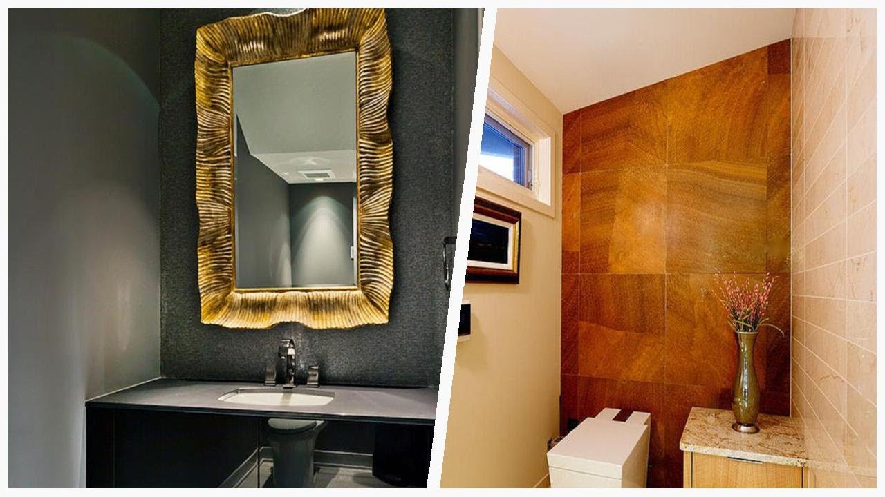 75 Contemporary Travertine Floor Powder Room Design ⭐ ...