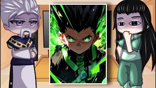 Zoldyck Family React To Gon Freecss // Hunter X Hunter // Gacha Club