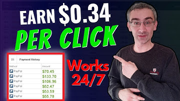 Get Paid $0.34 Per Click NEW METHOD! CPA Marketing For Beginners