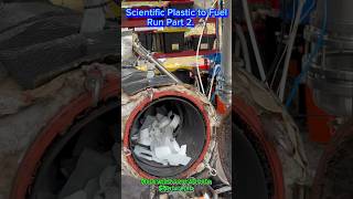 ANALYSIS RUN: Plastic to Fuel Part 2 #science #naturejab #education #pyrolysis #fyp #viral #cars
