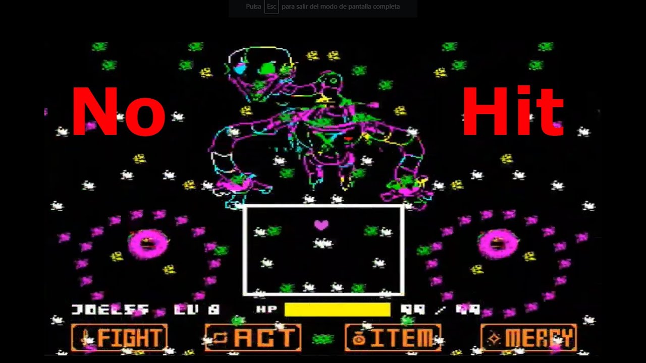 Undertale Don't forget Secret Boss Fight No Hit | Undertale FanGame | JOEL555_YT