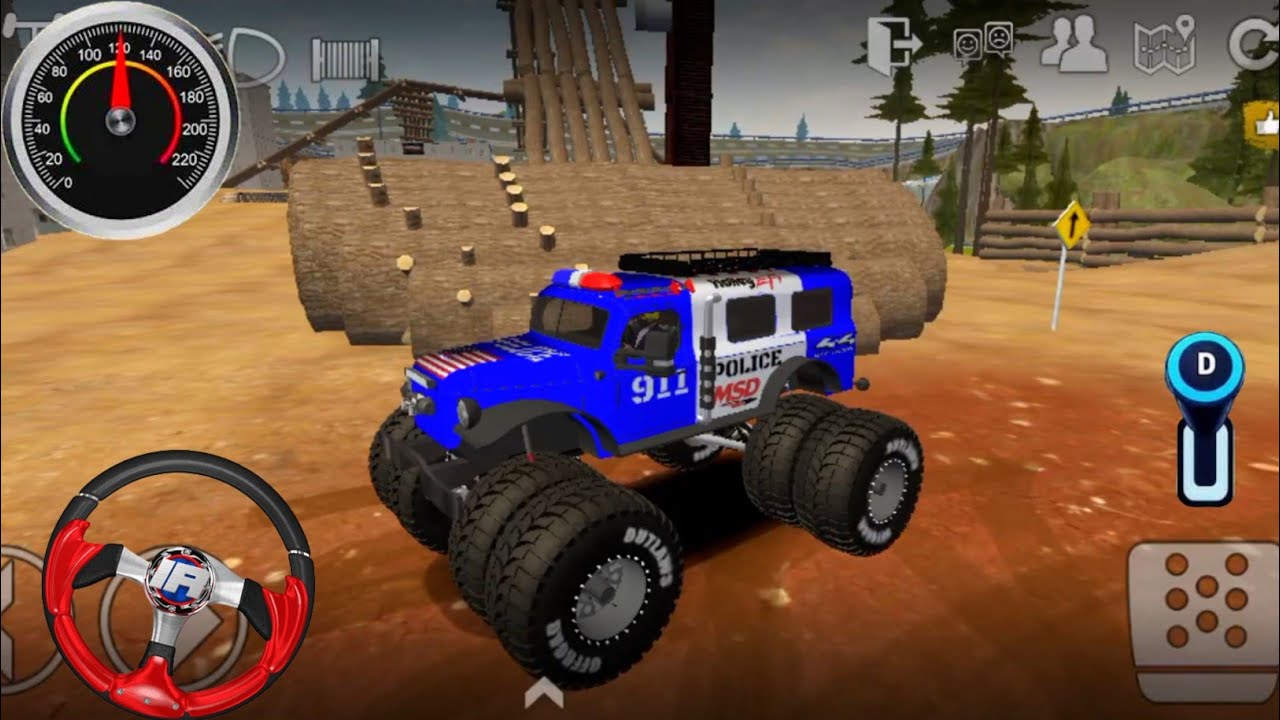Offroad Monster Truck Multiplayer Mudding Racing For And Android 3D ...