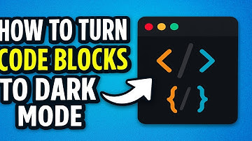 how to turn code blocks to dark mode ( easy and quick)