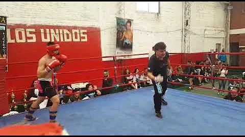Elias Mercado debut kick Boxing