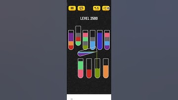 water sort puzzle - level 2500