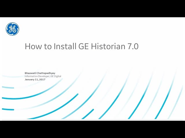 How To Install GE Historian class=